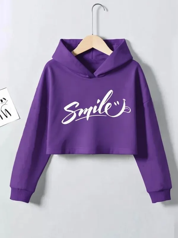Purple_Pure_Cotton_Graphic_Print_Hooded_T-Shirt_For_Women