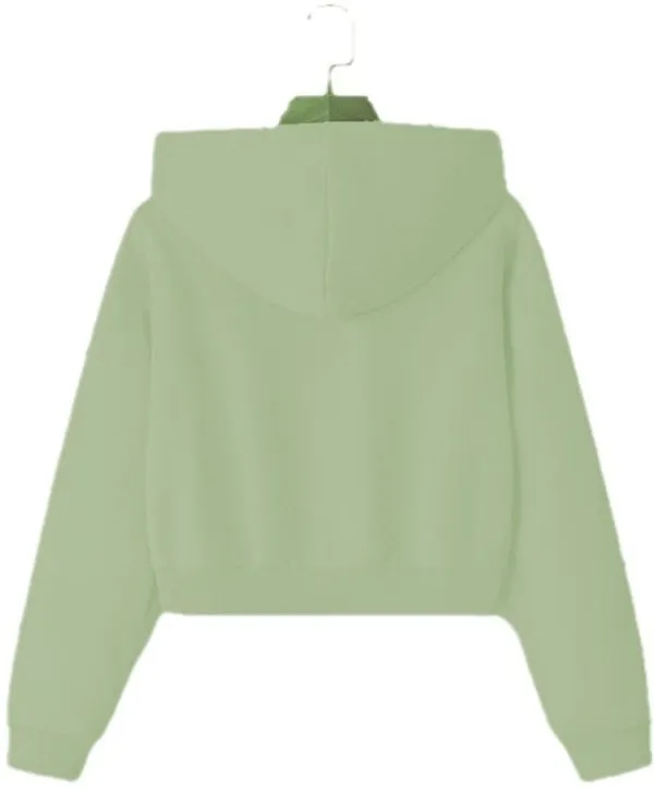 Green_Pure_Cotton_Printed_Hooded_T-Shirt_For_Women