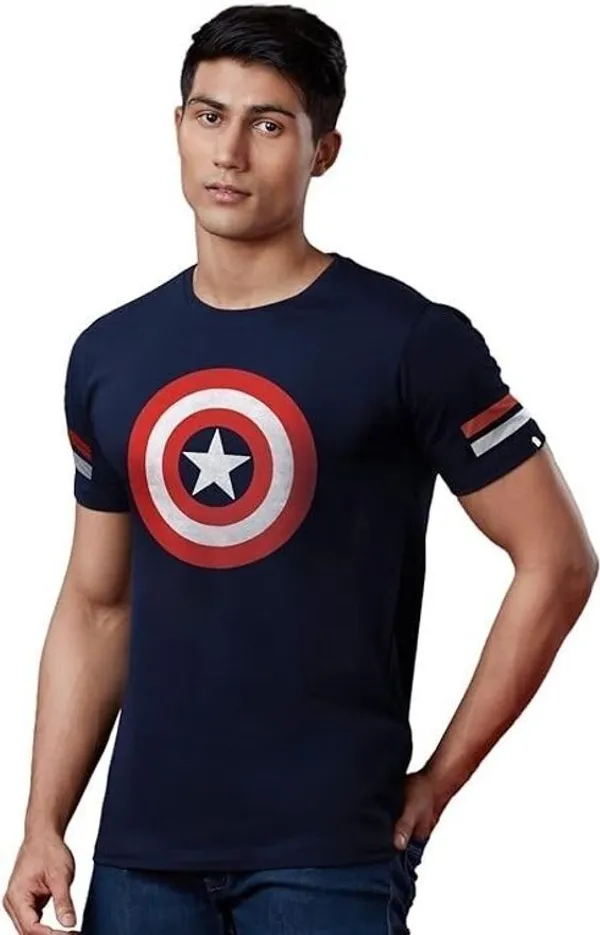 Blue_Pure_Cotton_Graphic_Print_Round_Neck_T-Shirt_For_Men