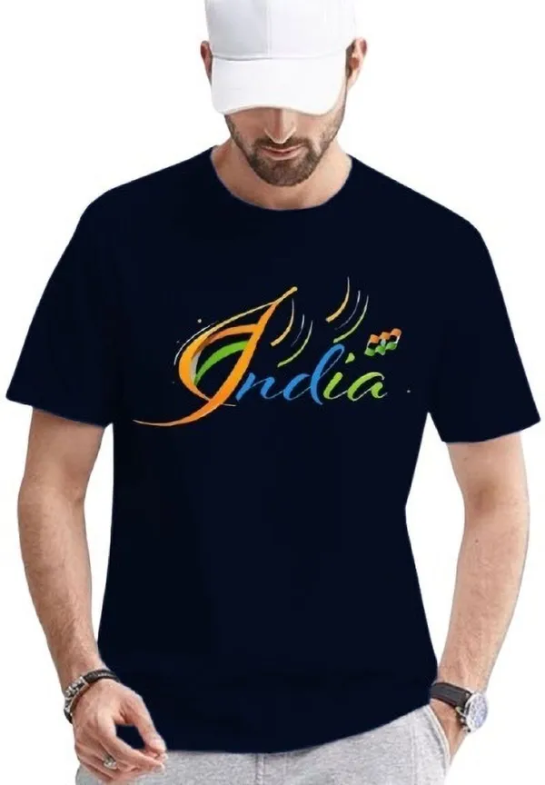 Navy_Blue_Cotton_Republic_Day_Graphic_Print_T-Shirt_For_Men