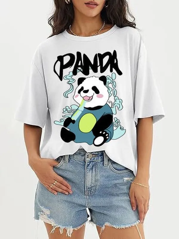 White_Pure_Cotton_Oversized_Graphic_Print_T-Shirt_For_Women