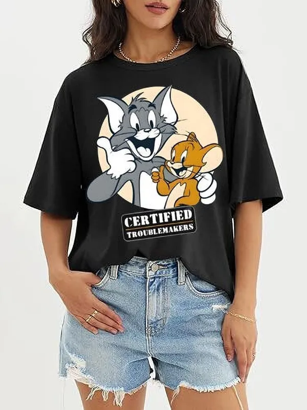 Black_Pure_Cotton_Graphic_Print_Oversized_T-Shirt_For_Women