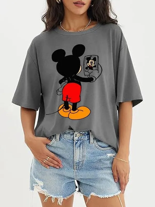 Grey_Pure_Cotton_Oversized_Printed_T-Shirt_For_Women
