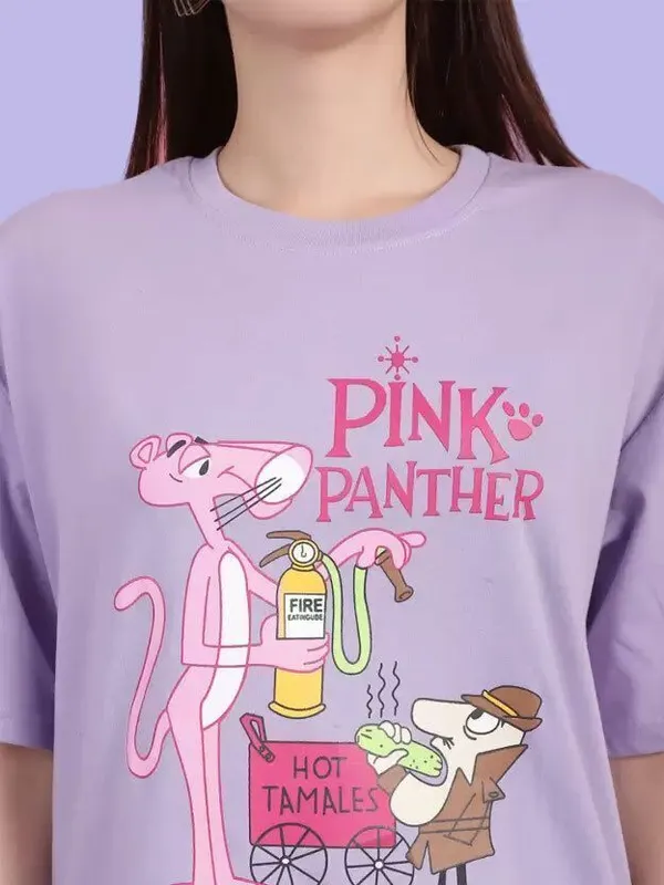 Pink_Pure_Cotton_Graphic_Print_Round_Neck_T-Shirt_For_Women