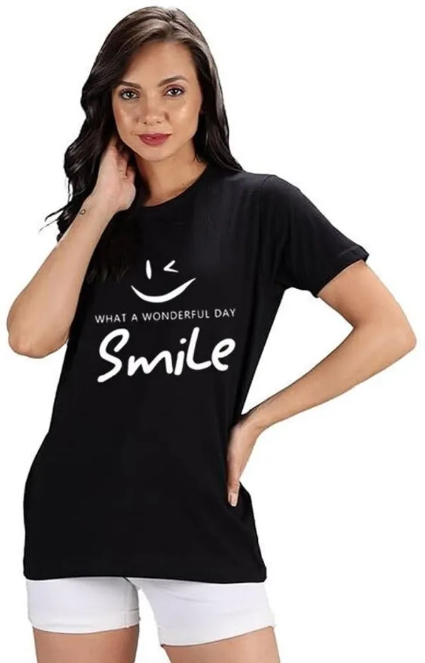 Black_Cotton_Oversized_Smile_Graphic_T-Shirt_For_Women