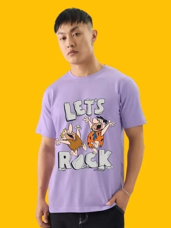 Purple_Pure_Cotton_Printed_Round_Neck_T-Shirt_For_Men