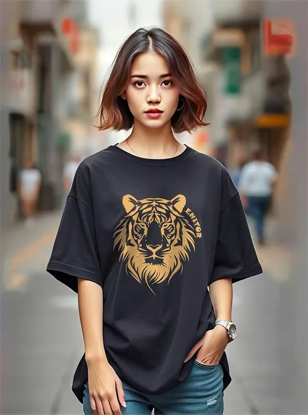 Black_Pure_Cotton_Oversized_Graphic_Print_T-Shirt_For_Women