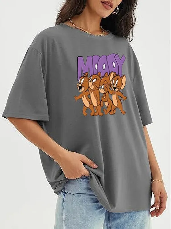 Grey_Pure_Cotton_Oversized_Printed_Round_Neck_T-Shirt_For_Women