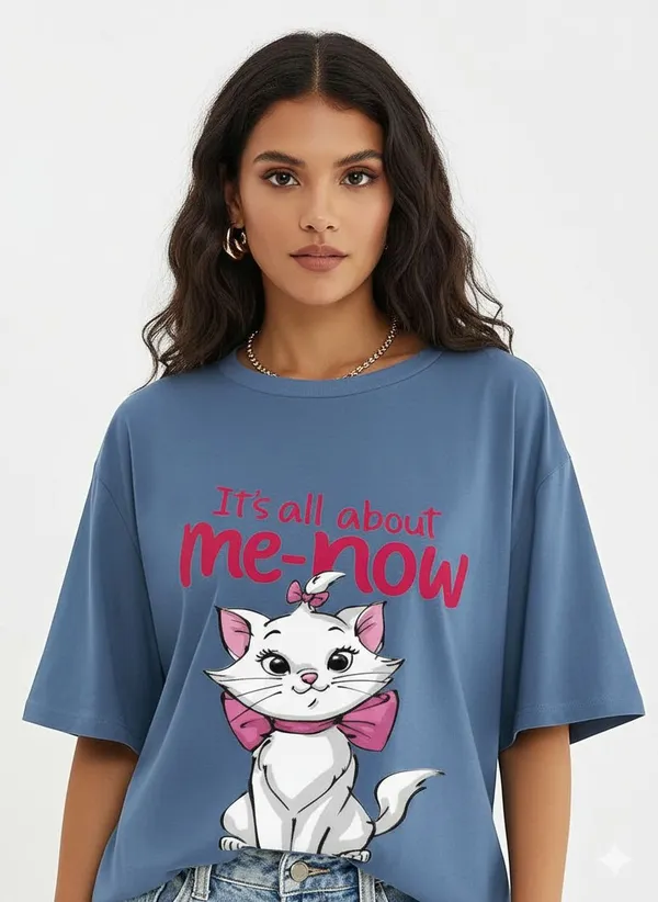 Blue_Pure_Cotton_Graphic_Print_Oversized_Round_Neck_T-Shirt_For_Women