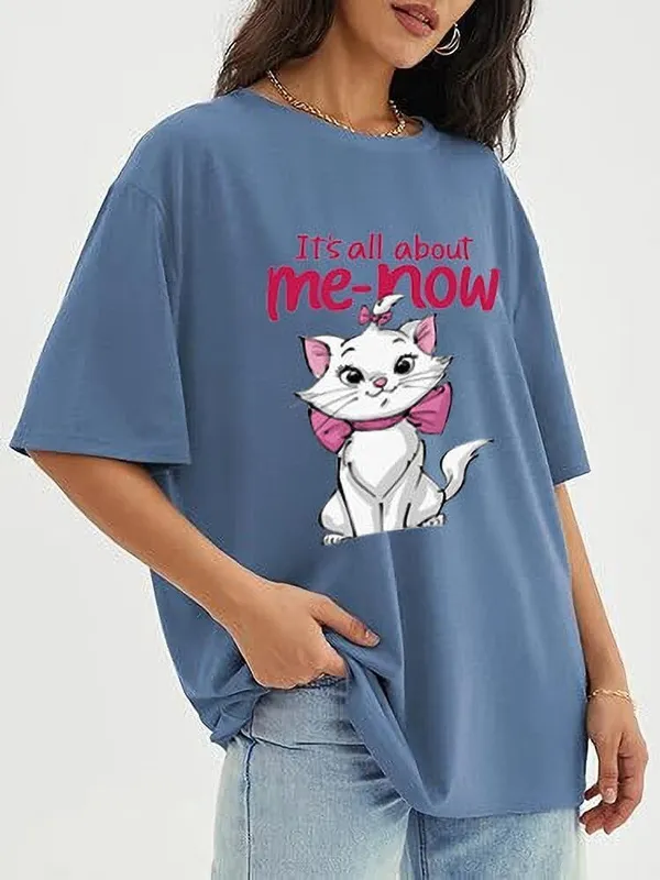 Blue_Pure_Cotton_Graphic_Print_Oversized_Round_Neck_T-Shirt_For_Women