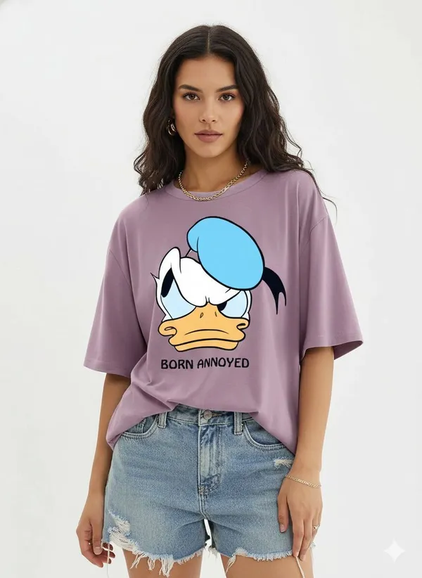 Purple_Pure_Cotton_Printed_Oversized_Drop_Shoulder_T-Shirt_For_Women