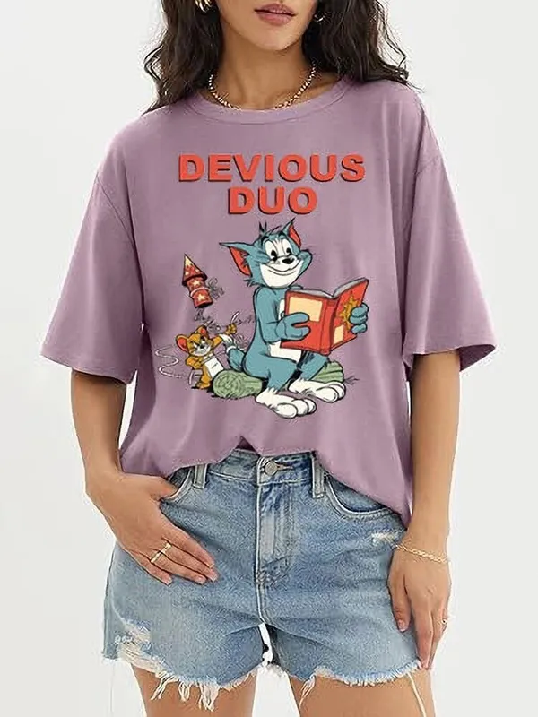 Purple_Pure_Cotton_Oversized_Printed_T-Shirt_For_Women