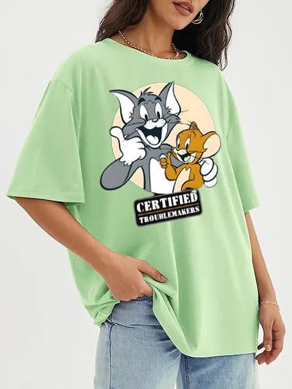 Green_Pure_Cotton_Oversized_Graphic_Print_T-Shirt_For_Women
