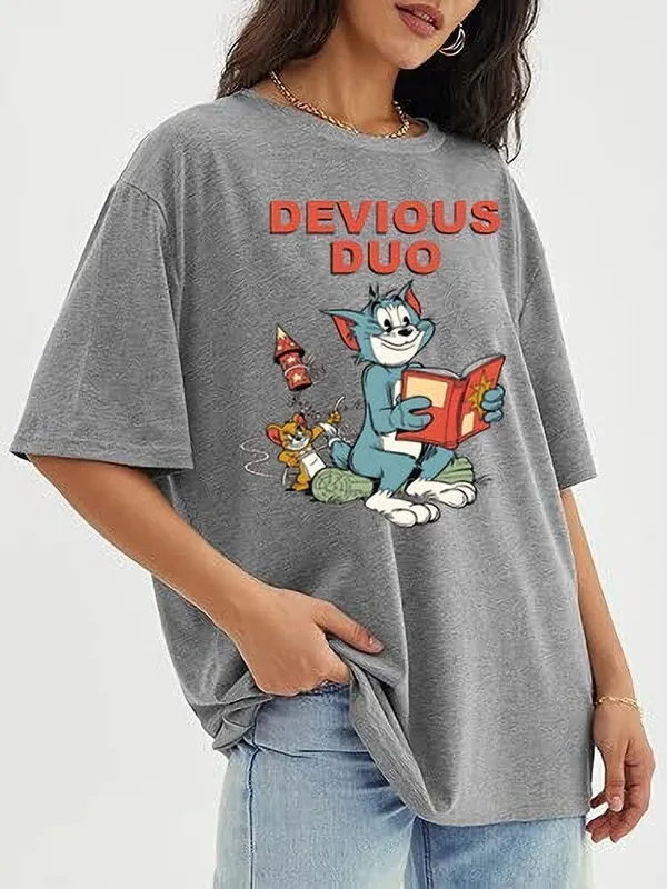 Grey_Pure_Cotton_Oversized_Graphic_Print_T-Shirt_For_Women