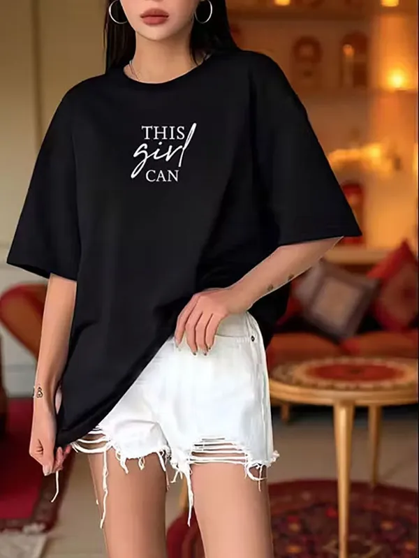 Black_Pure_Cotton_Oversized_Round_Neck_T-Shirt_For_Women