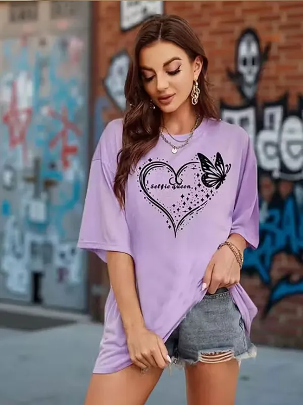 Purple_Cotton_Oversized_Heart_Print_T-Shirt_For_Women