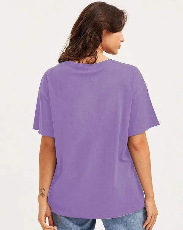 Purple_Cotton_Oversized_Heart_Print_T-Shirt_For_Women