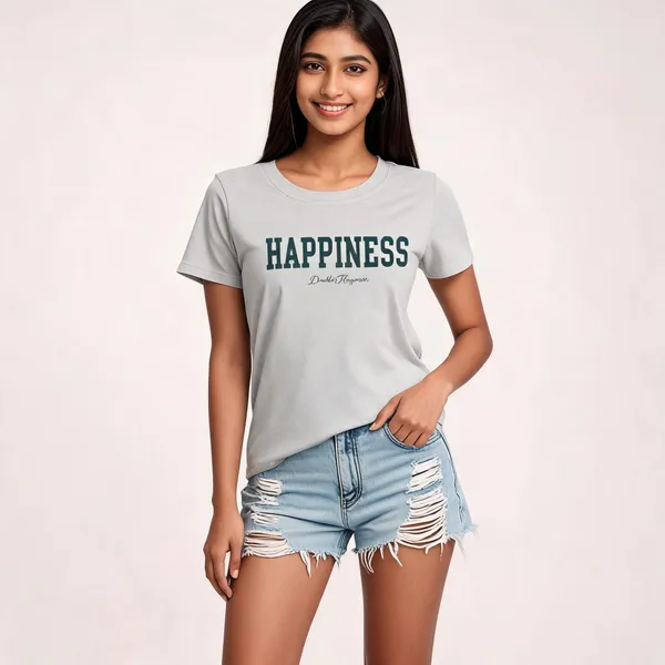 Grey_Pure_Cotton_Printed_Round_Neck_T-Shirt_For_Women