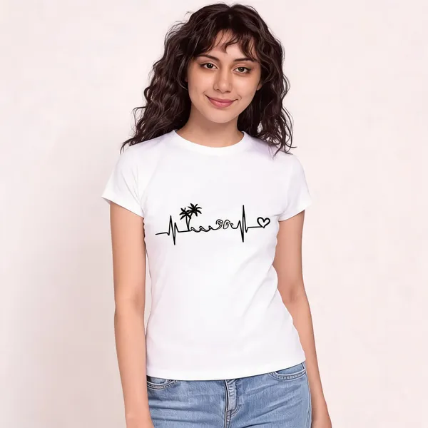 White_Pure_Cotton_Round_Neck_Graphic_Print_T-Shirt_For_Women