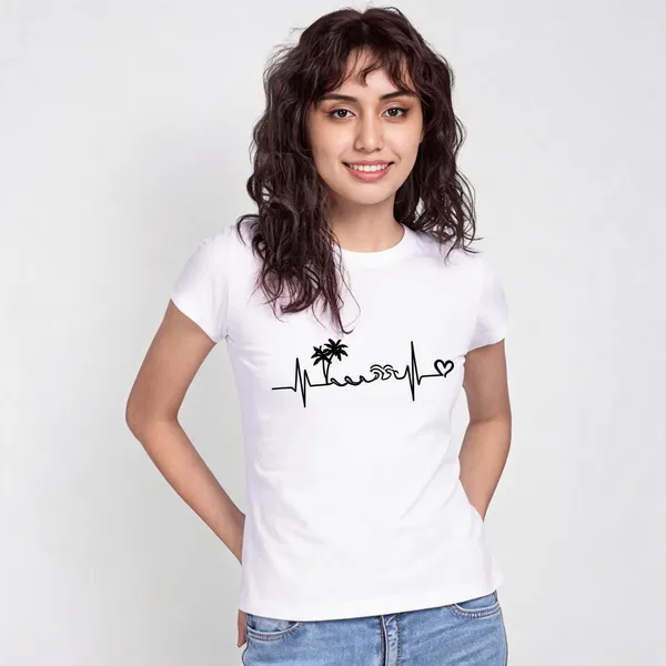 White_Pure_Cotton_Round_Neck_Graphic_Print_T-Shirt_For_Women