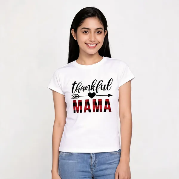 White_Pure_Cotton_Graphic_Print_Round_Neck_T-Shirt_For_Women