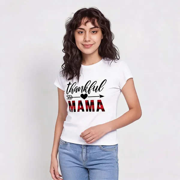 White_Pure_Cotton_Graphic_Print_Round_Neck_T-Shirt_For_Women