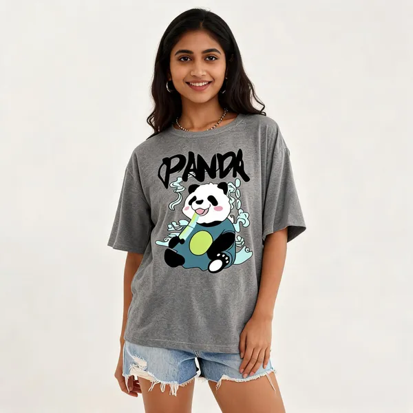 Grey_Pure_Cotton_Graphic_Print_Oversized_T-Shirt_For_Women