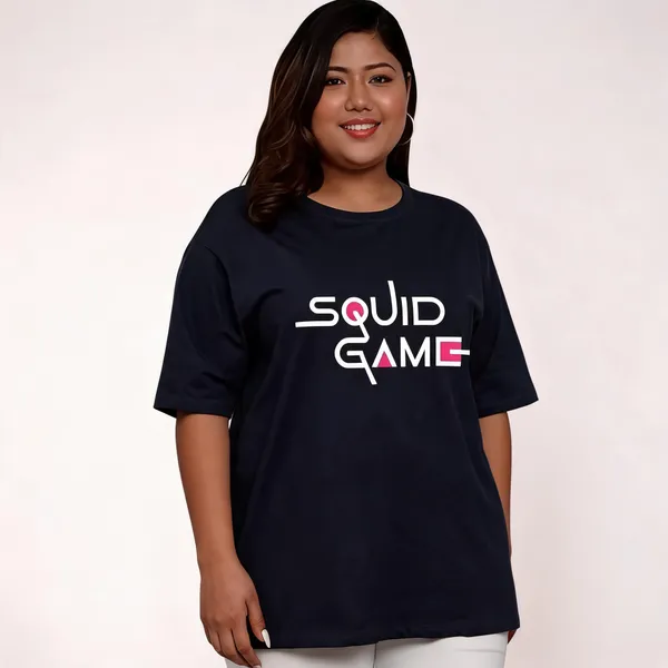 Black_Pure_Cotton_Graphic_Print_Round_Neck_T-Shirt_For_Women