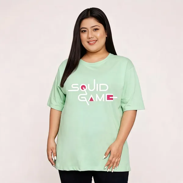 Green_Pure_Cotton_Printed_Round_Neck_T-Shirt_For_Women