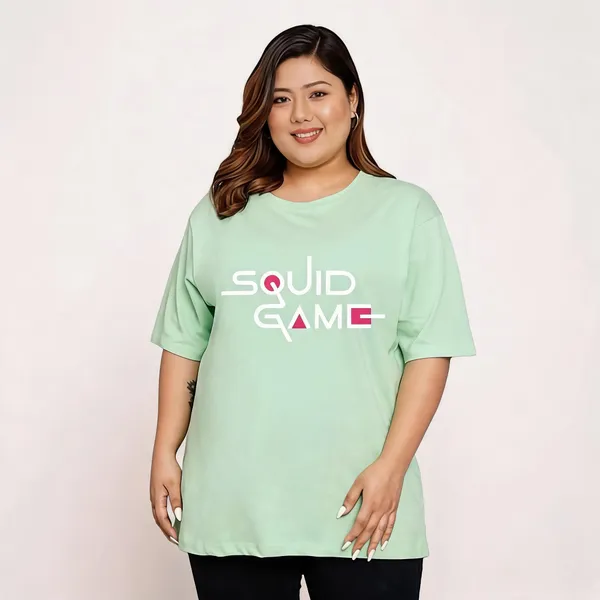 Green_Pure_Cotton_Printed_Round_Neck_T-Shirt_For_Women