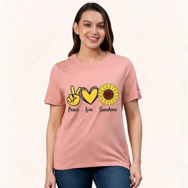 Pink_Pure_Cotton_Round_Neck_Graphic_Print_T-Shirt_For_Women