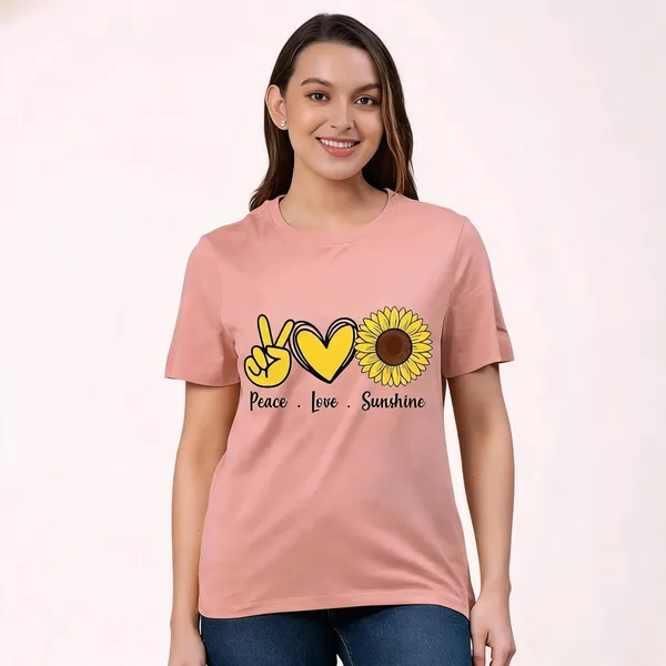 Pink_Pure_Cotton_Round_Neck_Graphic_Print_T-Shirt_For_Women