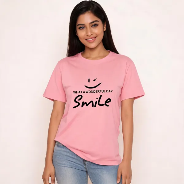 Black_Pure_Cotton_Printed_Round_Neck_T-Shirt_For_Women