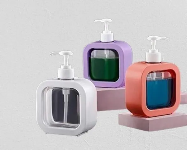 Berrybell_Dispencer_Soap_Dispenser_for_Kitchen_Hand_Soap_Dispenser_for_Bathroom_300_ml_Liquid,_Gel,_Conditioner,_Lotion,_Shampoo_Dispenser_(Multicolor)