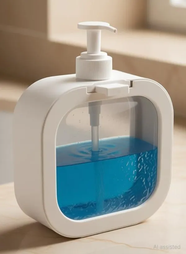 Kopter_Handwash_Dispenser_Bottle_Shampoo,_Soap_Dispenser_351_ml_Shampoo,_Soap,_Liquid,_Lotion_Dispenser_(Black,_White)