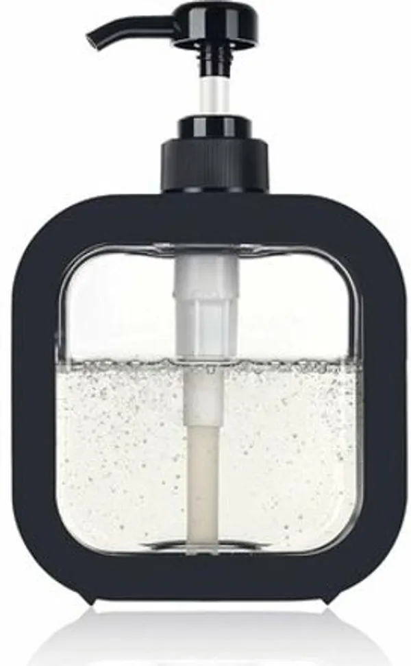 UNIQUE_GLOBAL_Black002_400_ml_Liquid,_Conditioner,_Lotion,_Shampoo,_Soap,_Gel_Dispenser_(Black)
