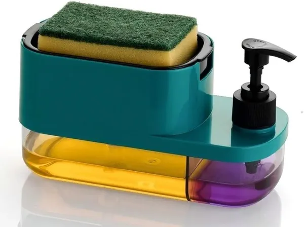UNIQUE_GLOBAL_3in1LD001_400_ml_Liquid_Dispenser_(Green)