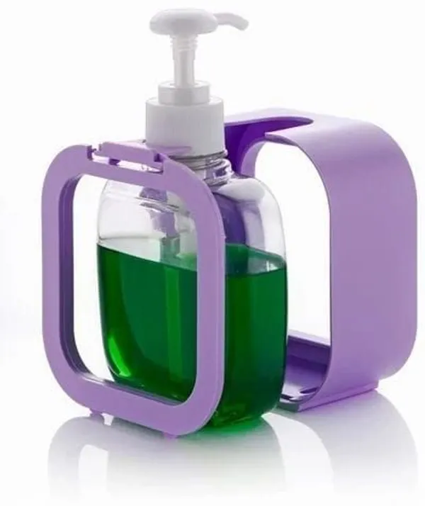 UNIQUE_GLOBAL_400_ml_Liquid,_Soap_Dispenser_(Purple,_Green)