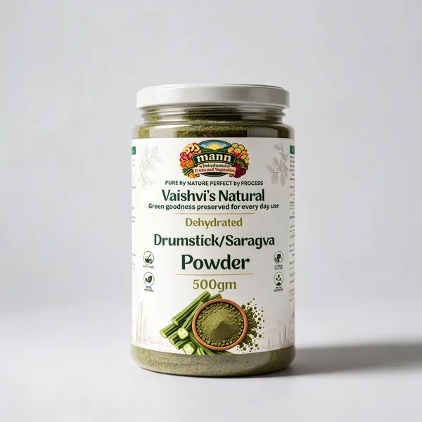 Dehydrated_Drumstick_(Moringa)_Leaves_Powder