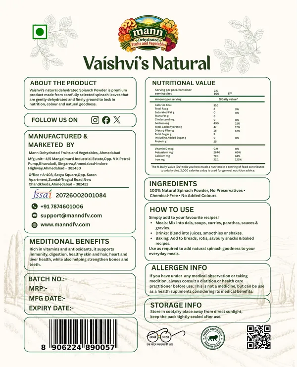 Dehydrated_Spinach_Powder