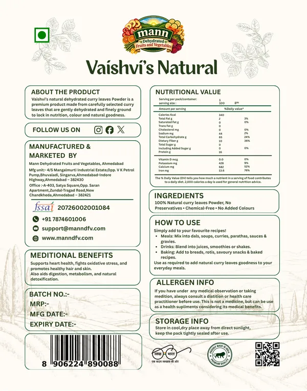 Dehydrated_Curry_Leaves_Powder