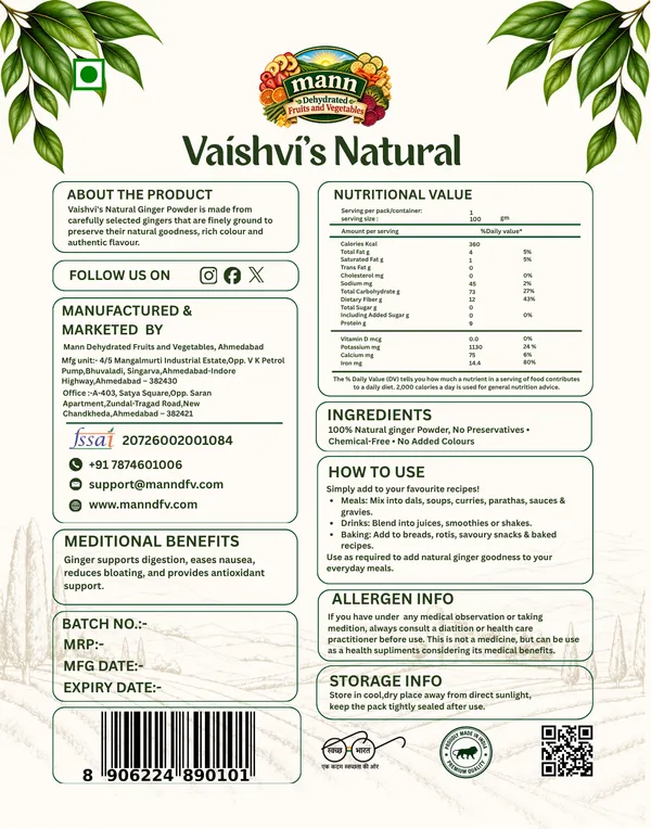 Dehydrated_Ginger_Powder