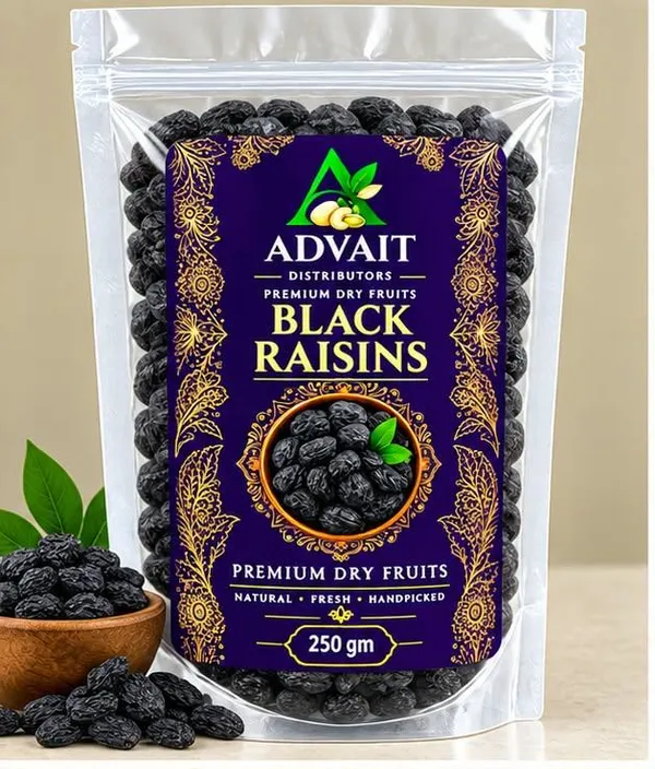 Advait_Foods_Black_Raisins_250G