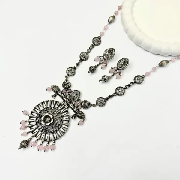 Suryakant_Necklace_Set_Pink