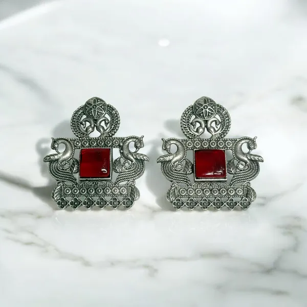 Aarna_Studs_Earrings_Ruby