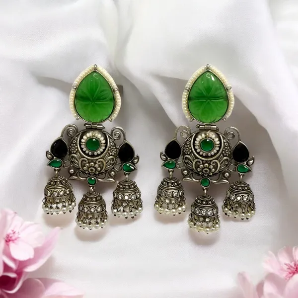 Aadishri_Danglers_Green