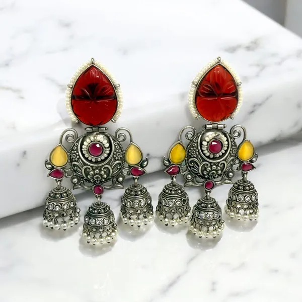 Aadishri_Danglers_Ruby