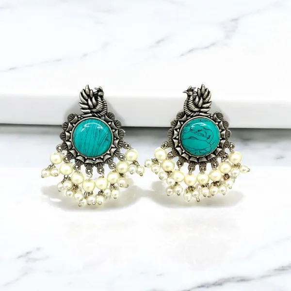 Ruvisha_Stud_Earring_Turquoise