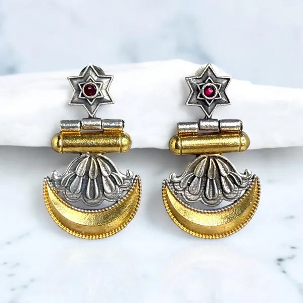 Aarunya_Dangler_Earring_Ruby