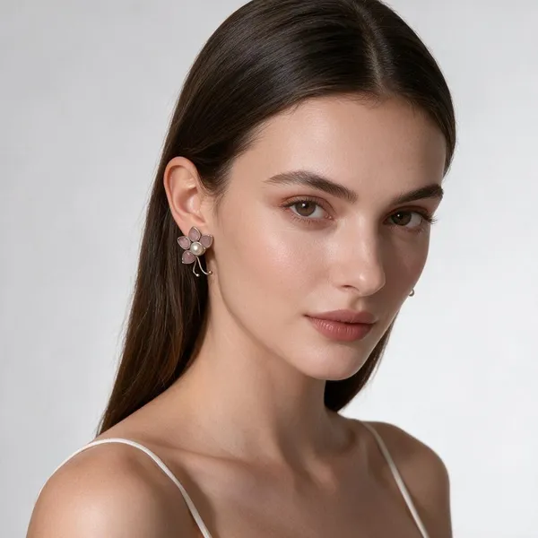 Aamara_Pink_Studs
